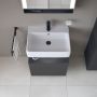 Szafka 59x47x59 cm podumywalkowa wisząca grafit QA4393049490010 Duravit Qatego zdj.5