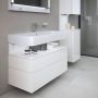 Szafka 99x47x59 cm podumywalkowa wisząca biały QA4395022220010 Duravit Qatego zdj.3