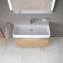 Szafka 99x47x59 cm podumywalkowa stojąca dąb QA4395030300010 Duravit Qatego zdj.7