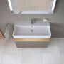 Szafka 99x47x59 cm podumywalkowa wisząca dąb QA4395030430010 Duravit Qatego zdj.4