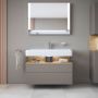 Szafka 99x47x59 cm podumywalkowa wisząca dąb QA4395030430010 Duravit Qatego zdj.6