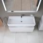 Szafka 119x47x59 cm podumywalkowa wisząca biały QA4396018180010 Duravit Qatego zdj.6