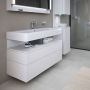 Szafka 119x47x59 cm podumywalkowa wisząca biały QA4396018180010 Duravit Qatego zdj.3