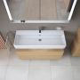 Szafka 119x47x59 cm podumywalkowa wisząca dąb QA4396030300010 Duravit Qatego zdj.3