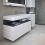 Szafka 119x47x59 cm podumywalkowa wisząca biały QA4396049180010 Duravit Qatego zdj.4