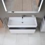 Szafka 119x47x59 cm podumywalkowa wisząca biały QA4396049180010 Duravit Qatego zdj.5