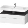 Szafka 119x47x59 cm podumywalkowa wisząca biały QA4396049180010 Duravit Qatego zdj.1