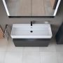 Szafka 119x47x59 cm podumywalkowa wisząca grafit QA4396049490010 Duravit Qatego zdj.6