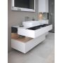 Szafka 120x55x60 cm podumywalkowa wisząca biały QA4732055180010 Duravit Qatego zdj.4