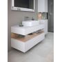 Szafka 120x55x60 cm podumywalkowa wisząca biały QA4732055180010 Duravit Qatego zdj.7