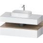 Szafka 120x55x60 cm podumywalkowa wisząca biały QA4732055180010 Duravit Qatego zdj.1