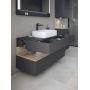 Szafka 120x55x60 cm podumywalkowa wisząca grafit QA4732055490010 Duravit Qatego zdj.7