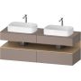 Szafka 160x55x60 cm podumywalkowa wisząca QA4779030430010 Duravit Qatego zdj.1