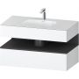 Umywalka z szafką 100 cm biała QA4786049180010 Duravit Qatego zdj.1