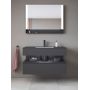 Umywalka z szafką 100 cm grafit QA4786049490010 Duravit Qatego zdj.5