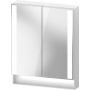 Szafka 60x15.5x75 cm z lustrem biały QA7150018180010 Duravit Qatego zdj.1