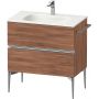 Szafka 81x47.7x59.2 cm podumywalkowa wisząca orzech-chrom SV4651010790000 Duravit Sivida zdj.1