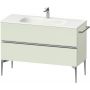 Szafka 121x47.7x59.2 cm podumywalkowa wisząca zielona-chrom SV4653010HH0000 Duravit Sivida zdj.1