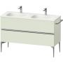 Szafka 128x47.7x59.2 cm podumywalkowa wisząca zielona-chrom SV4654010HH0000 Duravit Sivida zdj.1