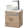 Szafka 40x32.5x44 cm podumywalkowa wisząca dąb-chrom SV4656R10550000 Duravit Sivida zdj.1