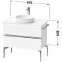 Szafka 84.5x47.5x54.8 cm podumywalkowa wisząca zielona-chrom SV4658010HH0000 Duravit Sivida zdj.2