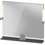 Lustro 85x65 cm prostokątne z oświetleniem chrom-grafit SV7422010490000 Duravit Sivida zdj.1