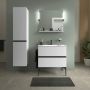 Półka 80 cm biała-czarna SV74320BD180000 Duravit Sivida zdj.8