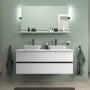 Półka 128 cm biała-czarna SV74350BD180000 Duravit Sivida zdj.3