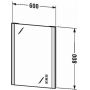 Lustro 60x80 cm XS701100000 Duravit XSquare zdj.2