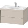 Umywalka z szafką XV4615OB191P Duravit XViu zdj.1