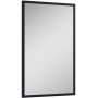 Lustro 50x80 cm prostokątne czarny 168408 Elita zdj.1