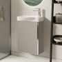 Umywalka z szafką 45.2 cm beżową RE020450147020 Elita Summer zdj.5