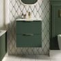 Umywalka z szafką 51.3 cm zieloną RE020500107010 Elita Street Plus zdj.6