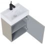 Umywalka z szafką 45 cm beżową RE020451167020 Elita Tiny zdj.3