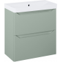 Umywalka z szafką 60.8 cm zieloną RE020600201470 Elita Helo zdj.1