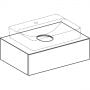 Szafka z blatem 90x51x23.5 cm podumywalkowa wisząca dąb 501169001 Geberit Variform zdj.2