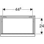 Szafka wisząca podumywalkowa 52x30.7 cm 502302012 Geberit iCon zdj.2