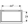 Szafka wisząca podumywalkowa 52x30.7 cm 502302JK1 Geberit iCon zdj.2