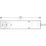 Element gniazda elektrycznego 505090002 Geberit One zdj.2