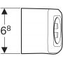 Element gniazda elektrycznego 505090002 Geberit One zdj.4