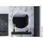 Lustro 80x80 cm okrągłe z oświetleniem FLACOR80X80 Guarda Corin zdj.4