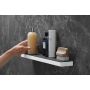 Półka łazienkowa 50 cm grafitowa 26844700 Hansgrohe Rainfinity zdj.4