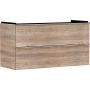 Szafka 118x49.5x62.5 cm podumywalkowa wisząca dąb-chrom 54037000 Hansgrohe Xelu Q zdj.1