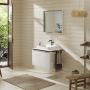 Blat naszafkowy 78x55 cm biały 54094050 Hansgrohe Xelu Q zdj.3