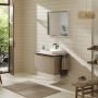 Blat naszafkowy 78x55 cm dąb 54094230 Hansgrohe Xelu Q zdj.4