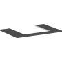 Blat naszafkowy 78x55 cm szary 54094910 Hansgrohe Xelu Q zdj.1