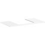 Blat naszafkowy 98x55 cm biały 54095050 Hansgrohe Xelu Q zdj.1