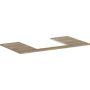 Blat naszafkowy 98x55 cm dąb 54095230 Hansgrohe Xelu Q zdj.1