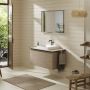 Blat naszafkowy 98x55 cm dąb 54095230 Hansgrohe Xelu Q zdj.4