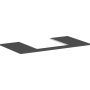 Blat naszafkowy 98x55 cm szary 54095910 Hansgrohe Xelu Q zdj.1